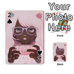 Gamergirl 3 P Playing Cards 54 Designs 