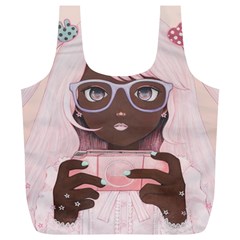 Gamergirl 3 P Full Print Recycle Bags (l)  by kaoruhasegawa