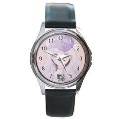 Ricehime Round Metal Watch