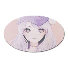 Ricehime Oval Magnet