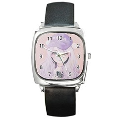 Ricehime Square Metal Watch