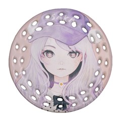 Ricehime Round Filigree Ornament (2side)