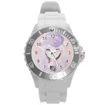 Ricehime Round Plastic Sport Watch (L) Front