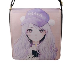 Ricehime Flap Messenger Bag (l)  by kaoruhasegawa