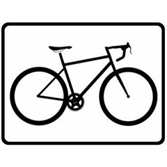 Bike Fleece Blanket (large) 