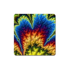 Amazing Special Fractal 25a Square Magnet by Fractalworld