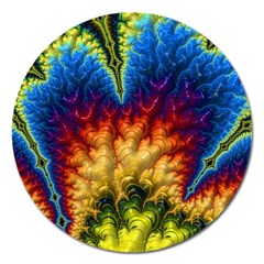 Amazing Special Fractal 25a Magnet 5  (round) by Fractalworld