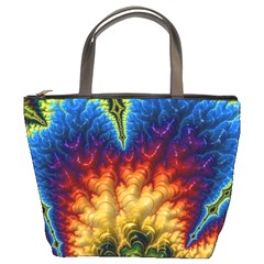 Amazing Special Fractal 25a Bucket Bags