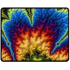 Amazing Special Fractal 25a Fleece Blanket (medium) 