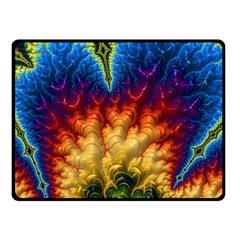 Amazing Special Fractal 25a Fleece Blanket (small)