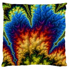 Amazing Special Fractal 25a Standard Flano Cushion Case (one Side)