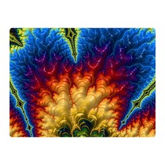 Amazing Special Fractal 25a Double Sided Flano Blanket (mini) 