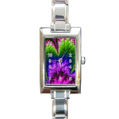 Amazing Special Fractal 25c Rectangle Italian Charm Watch by Fractalworld