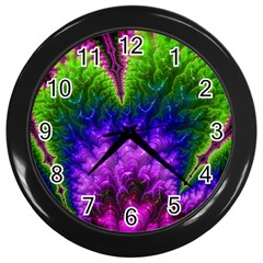 Amazing Special Fractal 25c Wall Clocks (black)