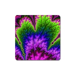 Amazing Special Fractal 25c Square Magnet