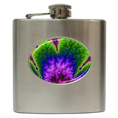 Amazing Special Fractal 25c Hip Flask (6 Oz)