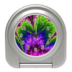 Amazing Special Fractal 25c Travel Alarm Clocks by Fractalworld