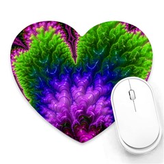 Amazing Special Fractal 25c Heart Mousepads