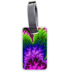 Amazing Special Fractal 25c Luggage Tags (one Side) 