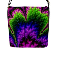 Amazing Special Fractal 25c Flap Messenger Bag (l) 