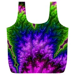 Amazing Special Fractal 25c Full Print Recycle Bags (l) 