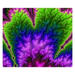 Amazing Special Fractal 25c Double Sided Flano Blanket (small) 