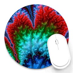 Amazing Special Fractal 25b Round Mousepads