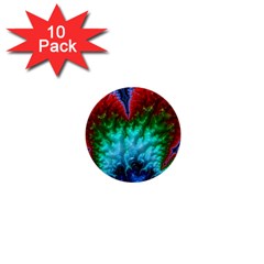 Amazing Special Fractal 25b 1  Mini Buttons (10 Pack)  by Fractalworld