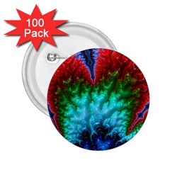 Amazing Special Fractal 25b 2 25  Buttons (100 Pack) 