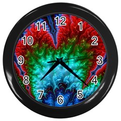 Amazing Special Fractal 25b Wall Clocks (black)