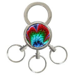 Amazing Special Fractal 25b 3-ring Key Chains