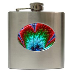 Amazing Special Fractal 25b Hip Flask (6 Oz)