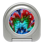 Amazing Special Fractal 25b Travel Alarm Clocks Front