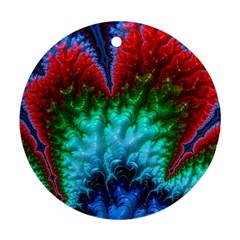 Amazing Special Fractal 25b Round Ornament (two Sides)  by Fractalworld