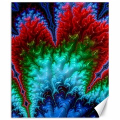 Amazing Special Fractal 25b Canvas 8  X 10 