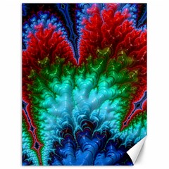 Amazing Special Fractal 25b Canvas 12  X 16  