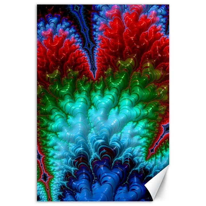 Amazing Special Fractal 25b Canvas 24  x 36 