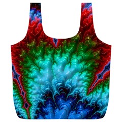 Amazing Special Fractal 25b Full Print Recycle Bags (l) 