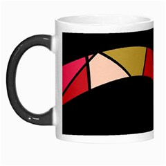 Abstract Waves Morph Mugs by Valentinaart