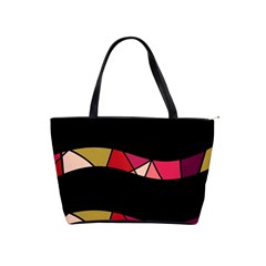 Abstract Waves Shoulder Handbags by Valentinaart