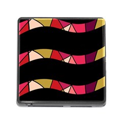 Abstract Waves Memory Card Reader (square) by Valentinaart