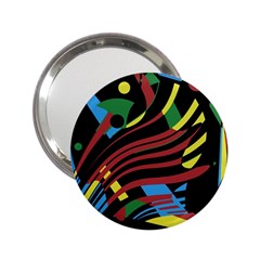 Optimistic Abstraction 2 25  Handbag Mirrors by Valentinaart