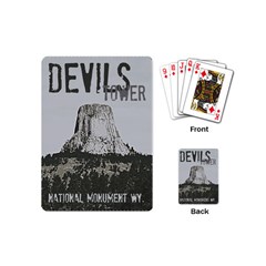 Devils Tower Stamp Playing Cards (mini) 