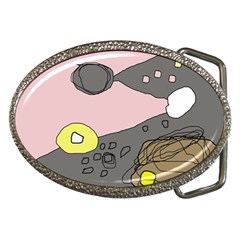 Decorative Abstraction Belt Buckles