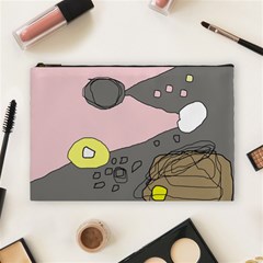 Decorative Abstraction Cosmetic Bag (large)  by Valentinaart