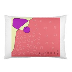 Pink Abstraction Pillow Case (two Sides)