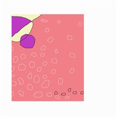 Pink Abstraction Large Garden Flag (two Sides)