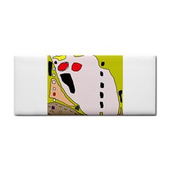 Yellow Abstraction Hand Towel