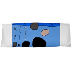 Blue Abstraction Body Pillow Case (dakimakura)