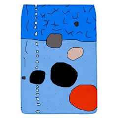 Blue Abstraction Flap Covers (s)  by Valentinaart